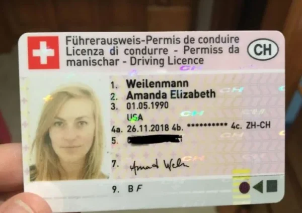 Buy Switzerland Drivers License