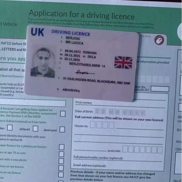 Buy UK Drivers Licence