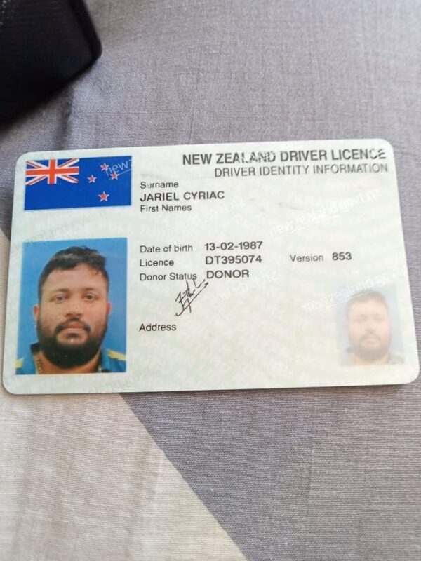 Buy New Zealand drivers license