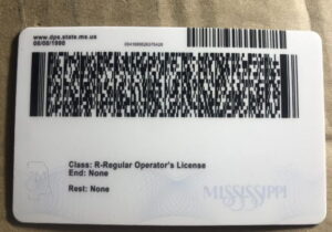 Buy Mississippi drivers license online