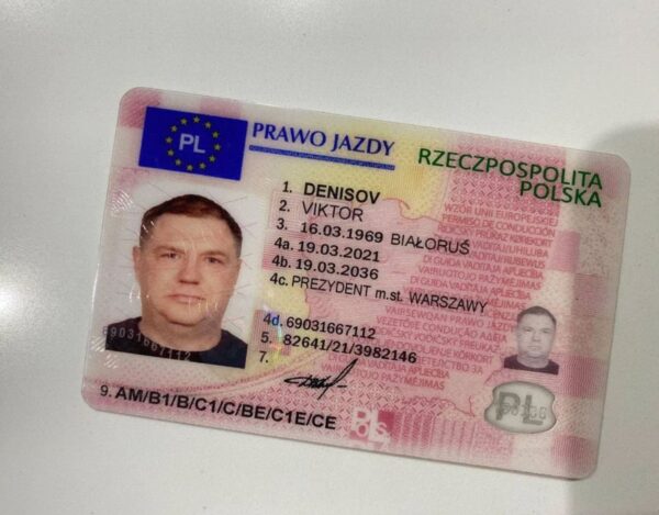 Buy Polish Driving licence