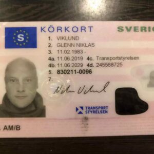 Buy Swedish driver’s license