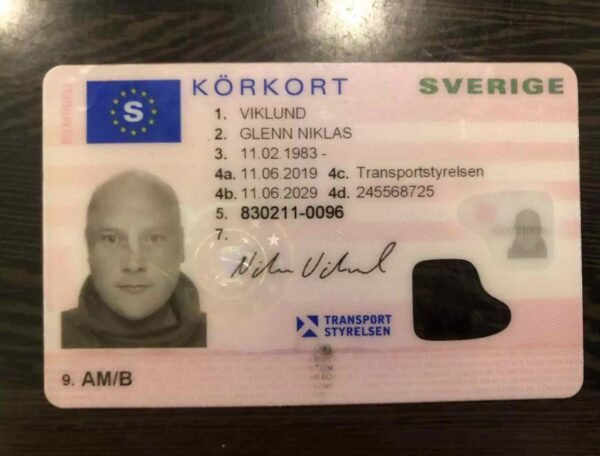 Buy Swedish driver’s license