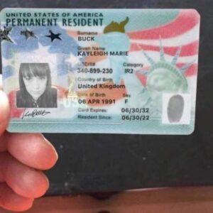 US Permanent Resident Card